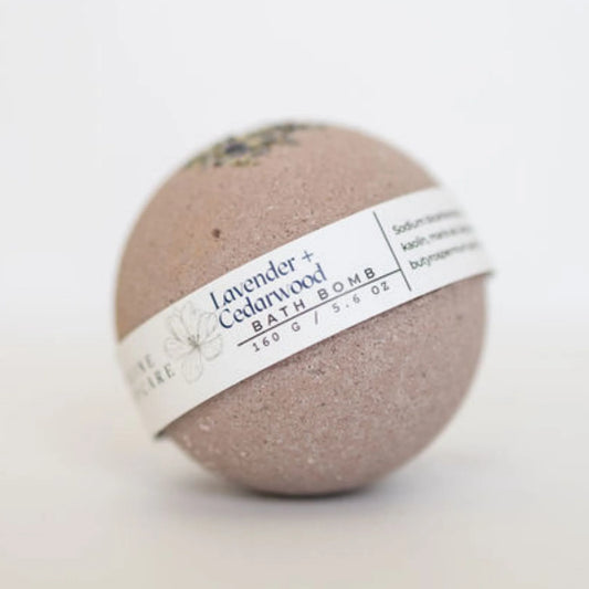 Lavender + Cedarwood Bath Bomb
