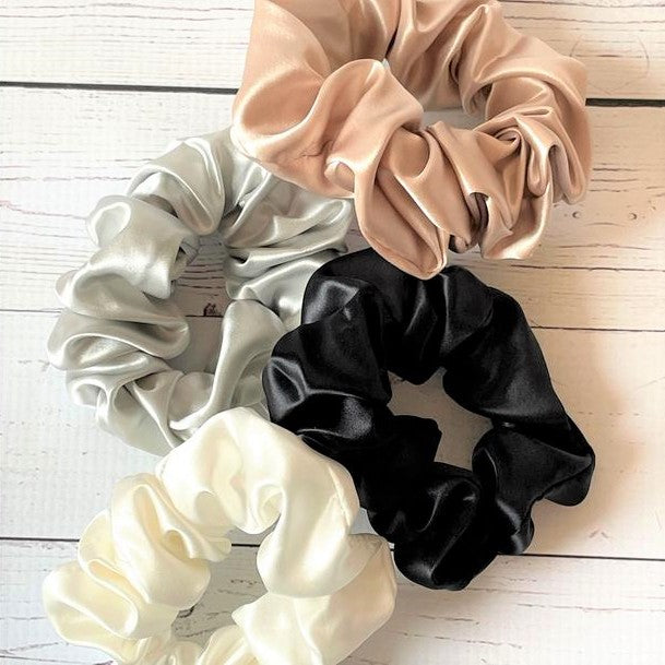 Silk Scrunchies - Medium