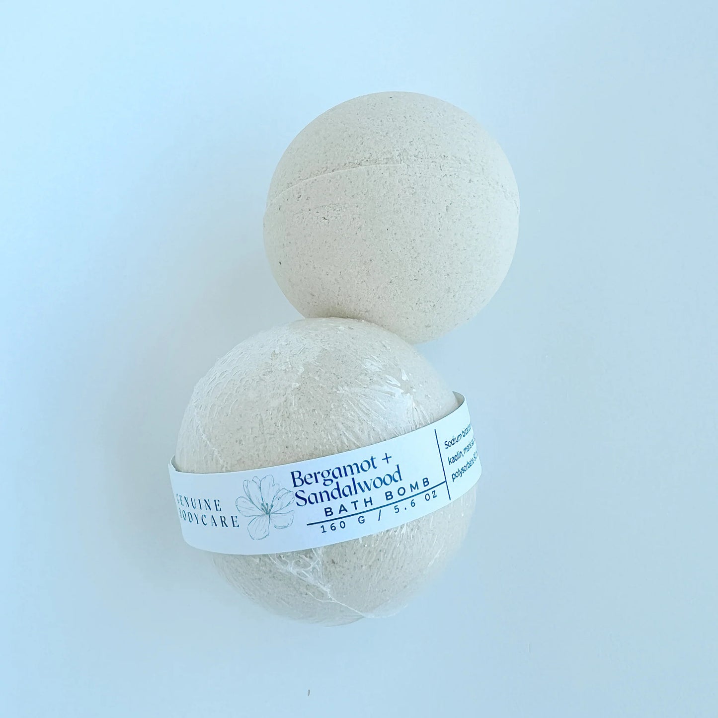 Bergamot + Sandalwood Bath Bomb